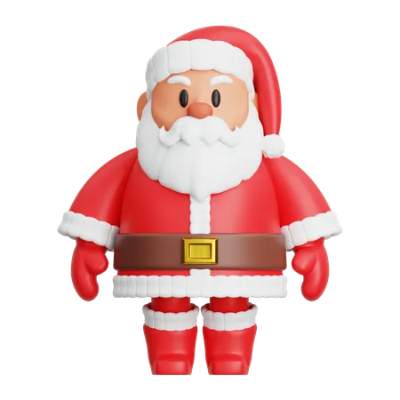 Le père Noël  3D Icon