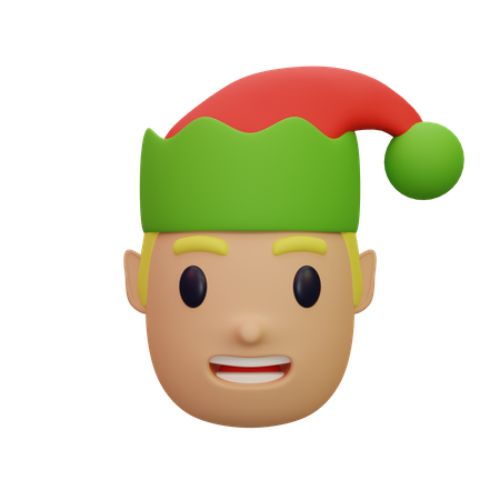 Père Noël  3D Icon