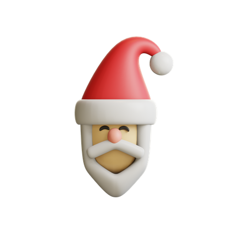 Oreille du père Noël  3D Illustration