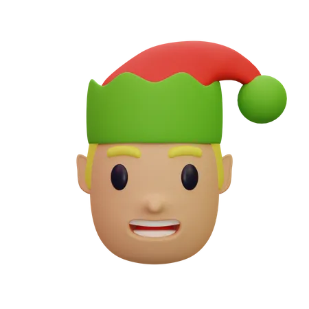 Père Noël  3D Icon