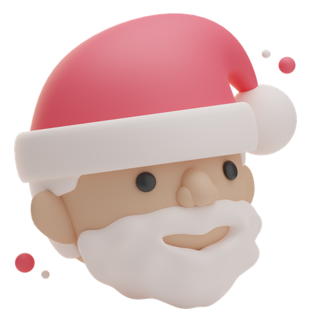 Le père Noël  3D Icon