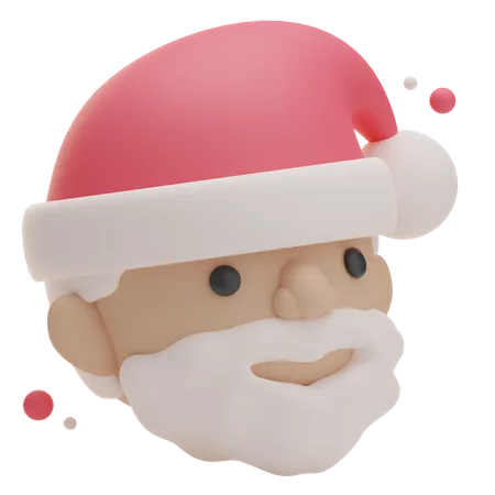 Le père Noël  3D Icon