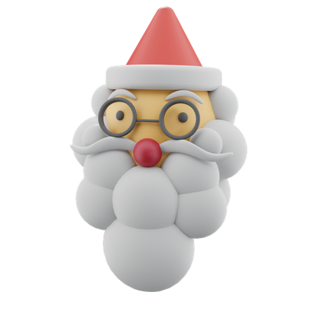 Le père Noël  3D Icon