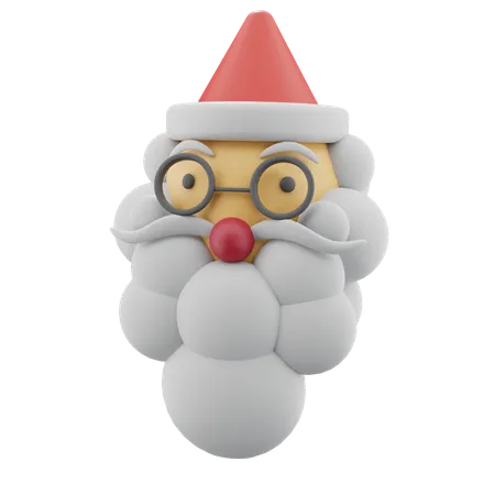 Le père Noël  3D Icon