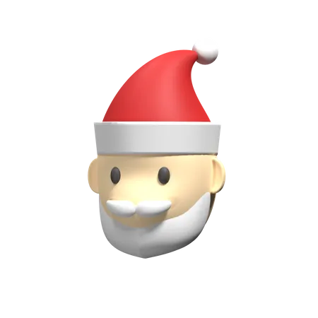 Père Noël  3D Icon