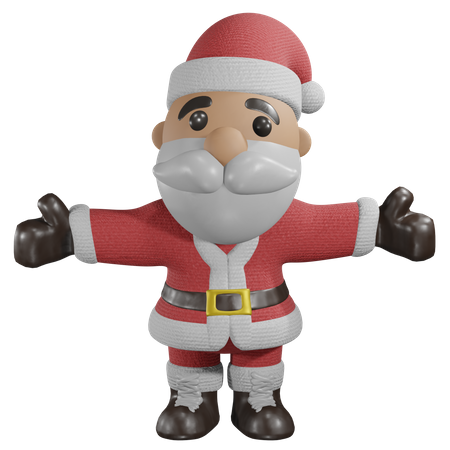 Le père Noël  3D Icon