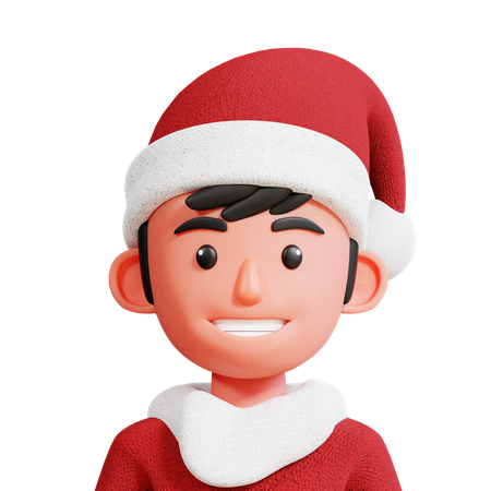 Garçon du père Noël  3D Icon