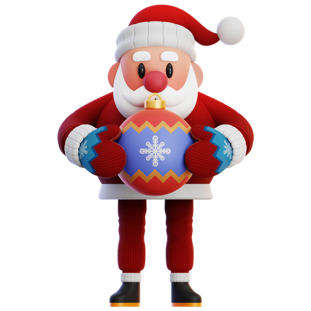 Le père Noël  3D Icon