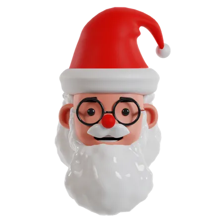 Le père Noël  3D Icon