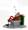 le père Noël dort