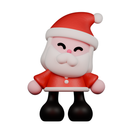 Sourire du père Noël  3D Icon