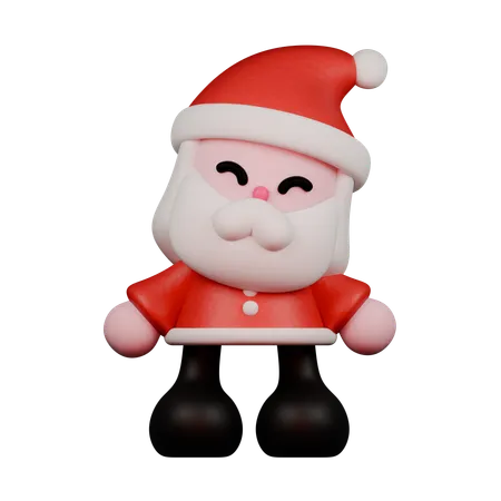 Sourire du père Noël  3D Icon