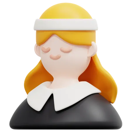 Peregrinación femenina  3D Icon