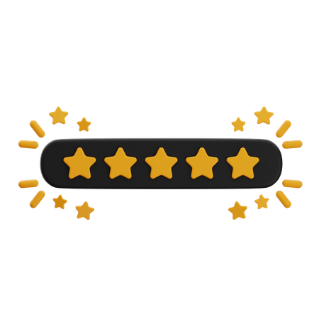 완벽한 별점  3D Icon
