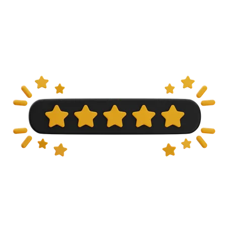 완벽한 별점  3D Icon