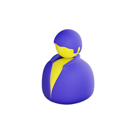 Perfil  3D Illustration