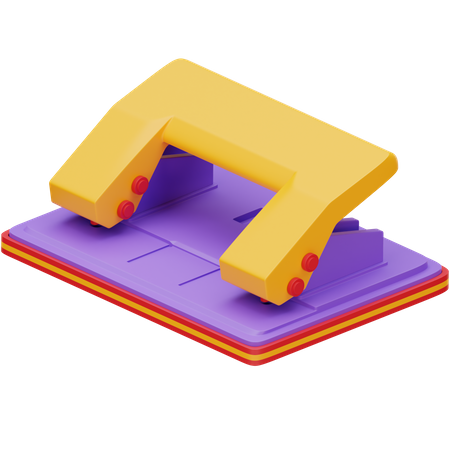Perforador de papel  3D Icon