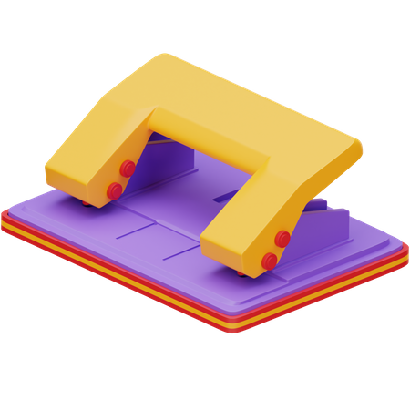 Perforateur de papier  3D Icon