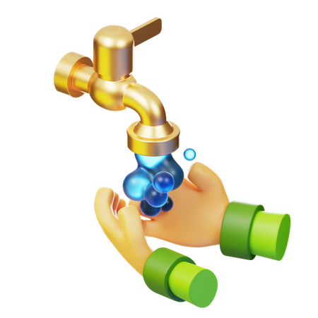 Perform ablution  3D Icon