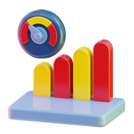 Performance  3D Icon