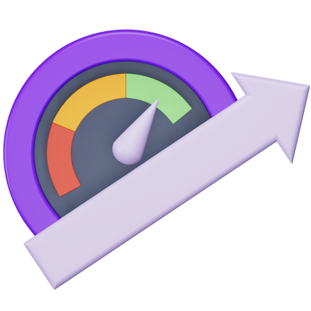 Performance  3D Icon