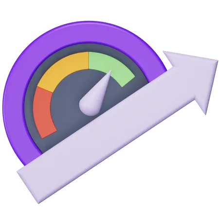 Performance  3D Icon