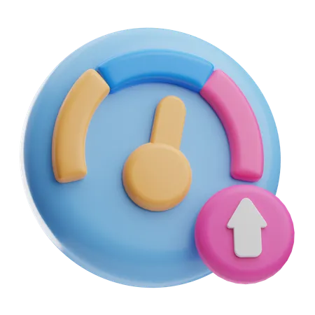 Performance  3D Icon