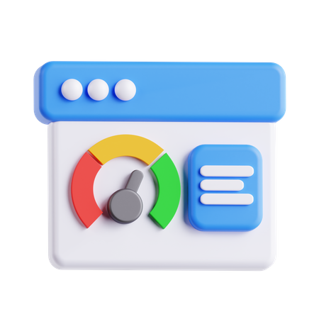 Performance  3D Icon