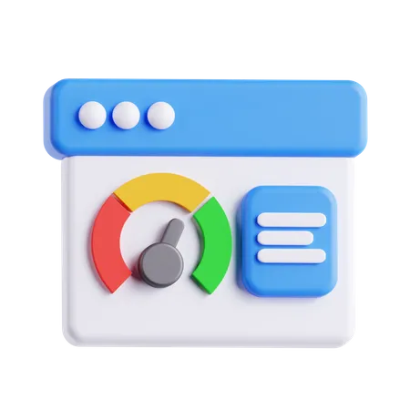 Performance  3D Icon