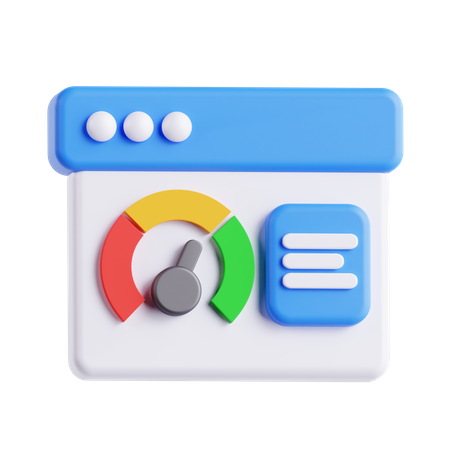 Performance  3D Icon