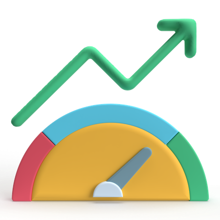 Performance  3D Icon