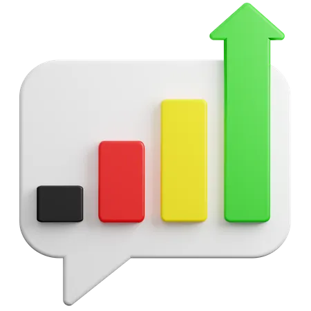 Performance Chart  3D Icon