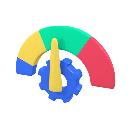 Performance Measuring  3D Illustration