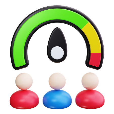 Performance Meter  3D Icon