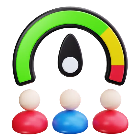 Performance Meter  3D Icon