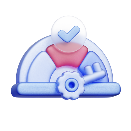 Performance Rating Meter  3D Icon