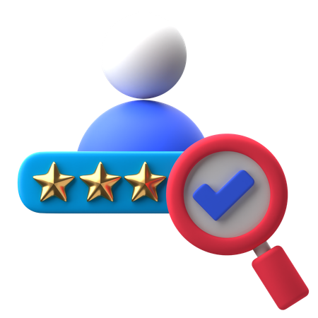 Performance Review  3D Icon