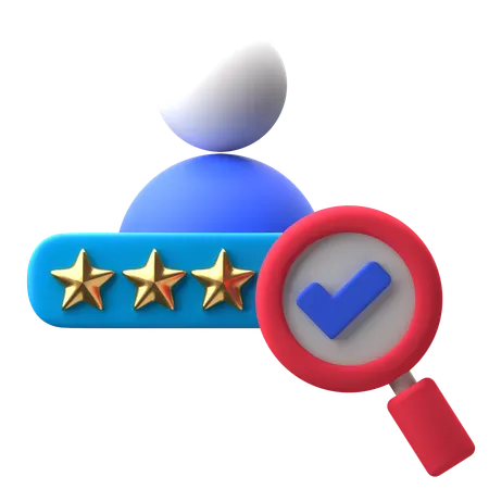 Performance Review  3D Icon