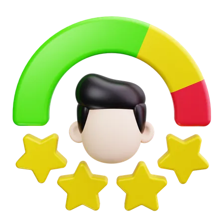 Performance Review  3D Icon