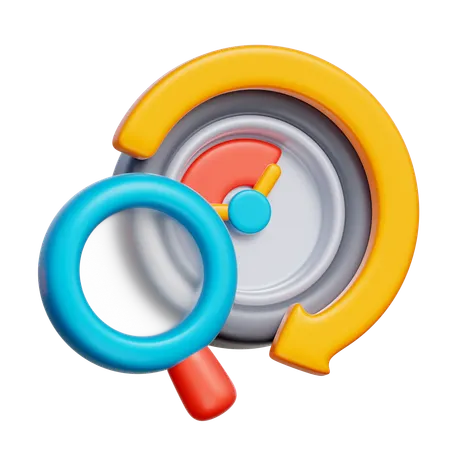 Performance Review  3D Icon