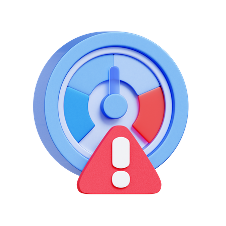 Performance Risk Indicator  3D Icon