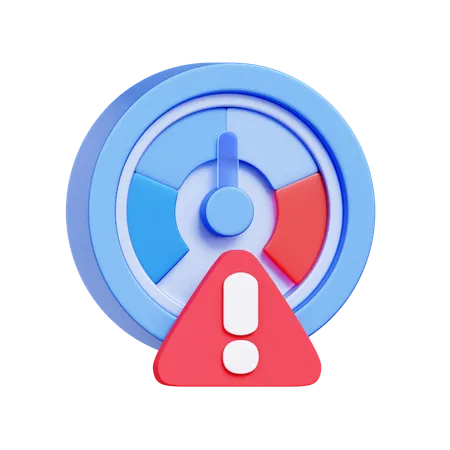 Performance Risk Indicator  3D Icon