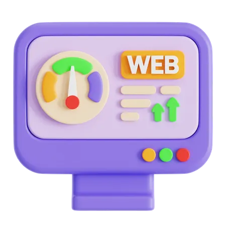 Performances du site Web  3D Icon