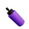perfume bottle 3d logo