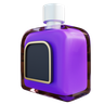 perfume bottle 3d illustration