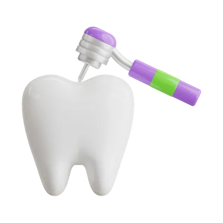 Perfuração dentária  3D Icon