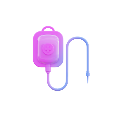 Infusion  3D Illustration