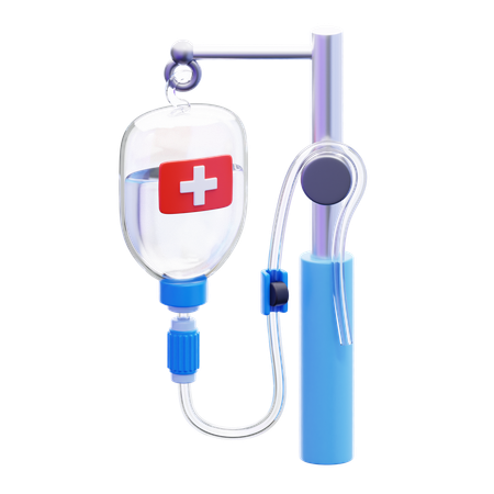 Perfusion intraveineuse  3D Icon