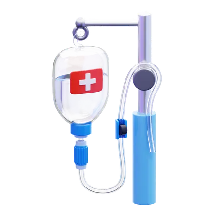 Perfusion intraveineuse  3D Icon