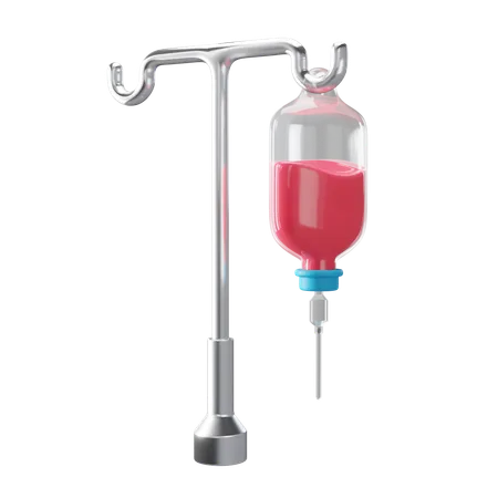 Pôle de perfusion  3D Icon